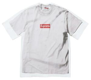 即発送≪即決 送料無料 ≫24SS Supreme MM6 Maison Margiela Box Logo Tee XL シュプリーム マルジェラ ボックス ロゴ ティー 半袖 Tシャツ