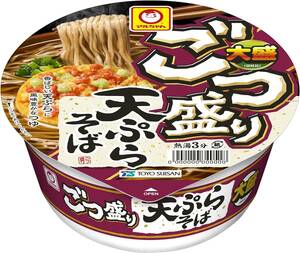 マルちゃん ごつ盛り 天ぷらそば 114g×12個