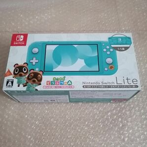 極美品　Nintendo Switch Lite あつまれどうぶつの森 ～まめきち＆つぶきちアロハ柄～