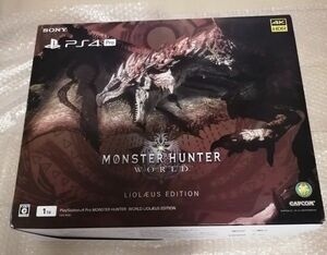 美品　PlayStation4 Pro MONSTER HUNTER: WORLD LIOLUSEDITIONCUHJ-10020