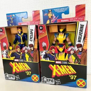 新品未開封♪エピックヒーロー　X-MEN '97 ウルヴァリン・サイクロップス