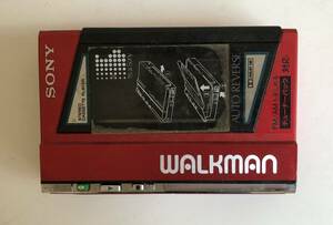 SONY WALKMAN ソニー ウォークマン WM-40 レッド 赤 ジャンク品