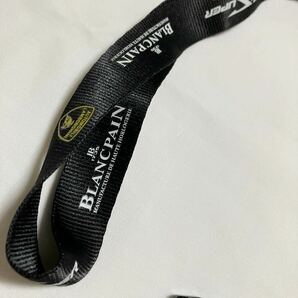 希少 Super Trofeo ランボルギーニ ネックストラップ 黒 ブラック IB1735 BLANCPAIN スーパートロフェオ アクセサリー キーホルダー 雑貨の画像2