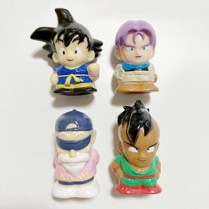 当時物 1996年 ドラゴンボール 指人形 ソフビ人形 フィギュア 玩具 孫悟空 トランクス 亀仙人 ウーブ