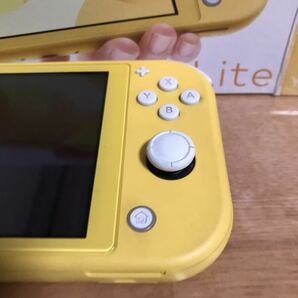 Nintendo Switch Lite イエロー 中古 初期化済 ACアダプター 外箱付の画像8