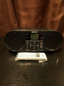 1 jpy ~ SONY Sony ZS-RS81BT CD radio Bluetooth/USB/CD/SD personal audio system used 