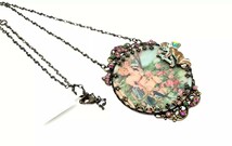 ミハエルネグリンのネックレス②　Michal Negrin 未使用　コスチュームジュエリー　ペンダント_画像4