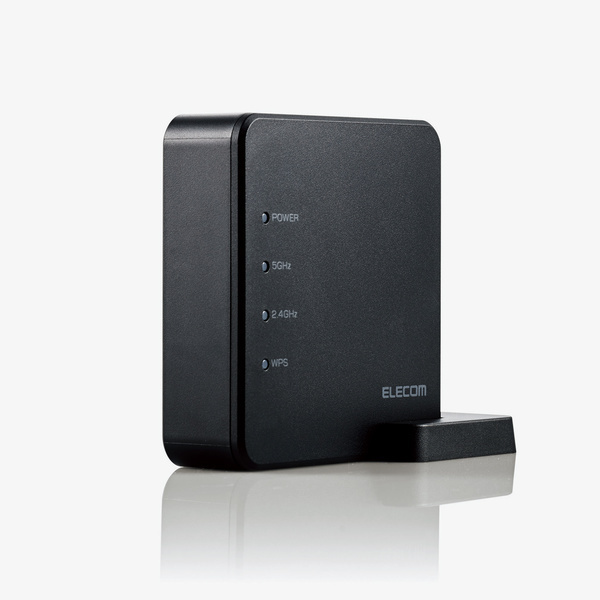 未使用★ELECOM 無線LANルーター 11ac 867+300Mbps WRC-1167FSA Wi-Fi