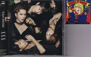 ラルクアンシエルL'Arc～en～Ciel/X X X キスキスキス/XXX★CD+DVD★ビックリマン風シール(DRINK IT DOWN)