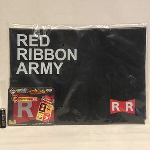 未開封 ドラゴンボール改 一番くじ G賞 デザインバッグ RR レッドリボン軍エンブレム ロゴ クラッチバッグ レア 人造人間18号さんも使用？