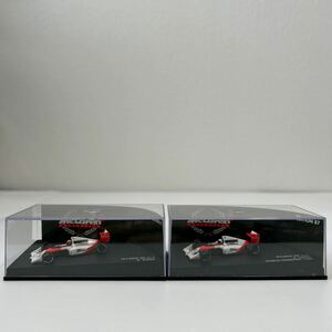 PMA 1/87 McLaren HONDA MP4/5 #1 #2 World Champion セット マクラーレン ホンダ アイルトンセナ アランプロスト F1 GP ミニカー