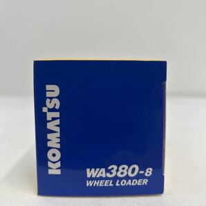 非売品 コマツ オリジナルミニチュア 1/87 ホイールローダー WA380-8 Wheel Loader KOMATSU 株主優待 小松製作所 ミニカーの画像6