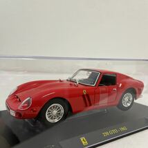 デアゴスティーニ レ・グランディ・フェラーリコレクション 1/24 #10 FERRARI 250GTO 1962年 Red 完成品 ミニカー モデルカー_画像1