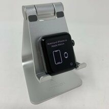 【中古】Apple Watch Series 3 GPS アルミニウム 42mm/8GB/スペースグレー/91％/J5X4_画像1