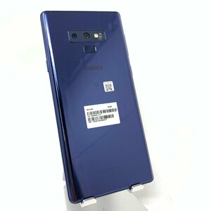 【中古】SAMSUNG Galaxy Note9 SCV40/128GB/良好(50～80％)/オーシャンブルー/6444