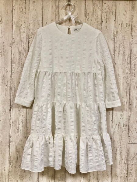 美品 ZARA チュニック ワンピース
