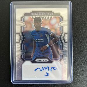 Noni Madueke 直筆サインカード 　2023-24 PANINI PRIZM premier league - Signature Auto - Chelsea FC チェルシー