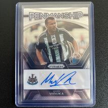 Mark Viduka - 2023-24 Panini Prizm premier League EPL - Penmanship Auto base 直筆サインカード Newcastle United_画像1