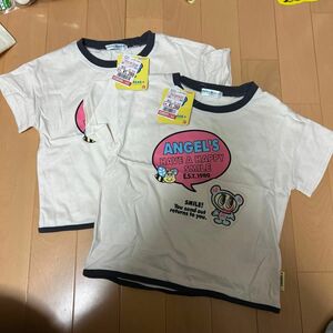 新品タグ付き　エンジェルブルー　Tシャツ 半袖Tシャツ tシャツ　お揃い　兄弟　姉妹