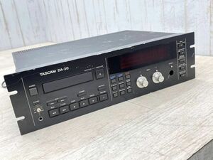 1円　TASCAM TEAC DATデッキ 業務用 DA-30 通電確認のみ ジャンク ブラック ラックマウント オーディオ機器 タスカム ティアック 即日配送