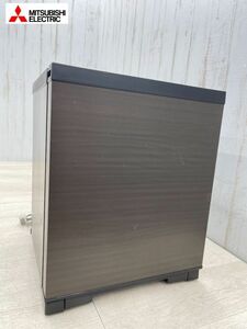 三菱電機 電子冷蔵庫 MEE RK-201-LK 左開き 18年製 20L 動作確認済 木目調 ダークブラウン ペルチェ方式 低運転音 コンパクト 即日配送