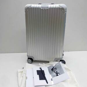 RIMOWA　リモワ　 オリジナル チェックインM 60L 4輪 アルミ TSAロック シルバー スーツケース キャリーバッグ 旅行 出張 キャリーケース