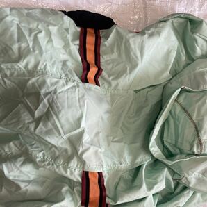新品未使用 付属品完備 Lサイズ プーマ PUMA レディーストレーニングジャケット ライトグリーン FIRST MILE アノラック 男女兼用 の画像4