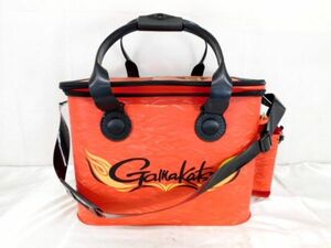 K601*Gamakatsu Gamakatsu to-na men to baccan slit GM-2433 red tackle box fishing fishing fish inserting * postage 1020 jpy ~