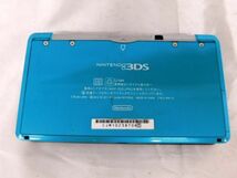 T619★NINTENDO 3DS 本体 CTR-001 ブルー系 ゲーム ニンテンドー 任天堂 青系★送料590円〜_画像9