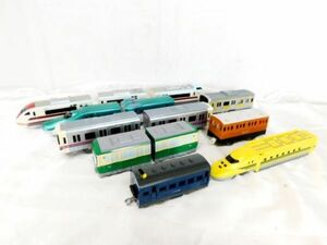 T608★プラレール 他 12点 まとめて 電車 はくたか クララベル KEIO 江ノ電 TOMY BANDAI 大量 新幹線 京王線★送料690円〜