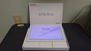 ジャンク SONY ソニー Xperia Z4 Tablet ホワイト 白 SO-05G docomo 