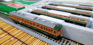 VKATO-10-1483V115 series 1000 number pcs / Shonan color (JR specification )/4 both set /JR East Japan &JR west Japan / Takasaki - Utsunomiya - Okayama - Hiroshima Area / used 