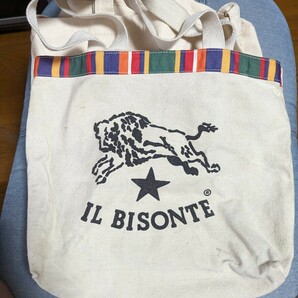 イルビゾンテ トートバッグ 2種類セット 布製  IL BISONTE 中古の画像3