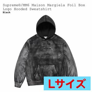 Supreme Maison Margiela Box Logo Foil Hooded Sweatshirt マルジェラ