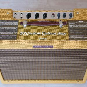 【新品同様】FENDER 57 Custom Deluxe ハンドワイヤード Custom Shopの画像2