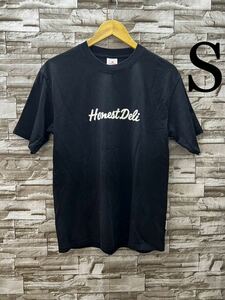 S GU ジーユー ブラック Honest Deli スタジオセブン コラボ コラボTシャツ 半袖Tシャツ 半袖 Tシャツ トップス