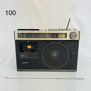 4SC027 SONY ソニー 3バンド ラジカセ CF-1990 オーディオ機器 ジャンク 中古 現状品 ※電源入らないの画像1