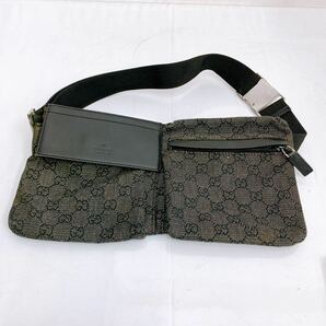 4SB159 GUCCI グッチ GGキャンバス ウエストバッグ グッチ ボディバッグ ブランドファッション 中古 現状品の画像2