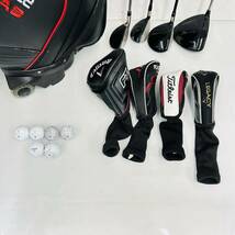 4SC137 ゴルフクラブ セット 4本 Callaway FT-iZ ドライバー LEGACY RAZR / Titleist VG3 25 バッグ カバー付き 右利き 中古 現状品 _画像3