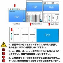 UV殺菌灯　タイマー付　紫外線ライト　11w　水槽用　熱帯魚　コケ除去　水中殺菌　金魚　アクアリウム　浄化槽　藻除去　錦鯉　水族館_画像5