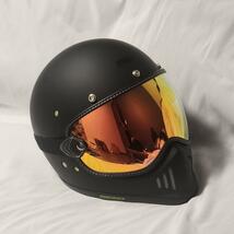 SHOEI EX-ZERO 専用設計　ミラーシールド　グラデーション_画像3