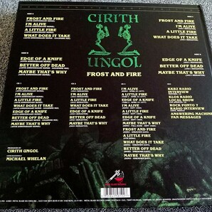 CIRITH UNGOL（'81） - Frost & Fire 40周年記念限定豪華アートブック仕様6枚組セット Epic Metal Manilla Road Manowar Brocas Helmの画像2