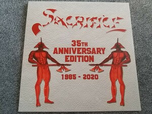 【北欧メタル】SACRIFICE (Sweden) - 35th Anniversary Edition 1985-2020 レーベル即完売 正統派 スウェーデンの方のサクリファイスです。