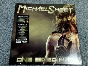 【LAメタル】MICHAEL SWEET（Stryper）- One Sided War（'19）限定盤シリアル番号入りレア！ストライパー Christian Metal