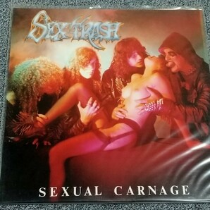 【Thrash Metal】SEXTRASH - Sexual Carnage（'90）ブラジリアン・スラッシュ/Death 初期デスメタル超名盤！Cogumelo Records Chakalの画像1