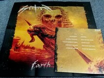 【NWOBHM】SATAN - Earth Infernal（'22）英国のベテランバンド 現時点での最新作！ 4つ折りポスター付_画像2