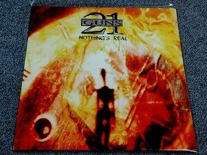 【Thin Lizzy関連】21 GUNS - Nothing's Real（'97）限定500枚 アナログはレア！Scott Gorhamのバンド 2nd