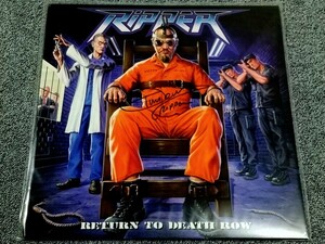 【元Judas Priest】RIPPER - Return To Death Row（'22）直筆サイン入り！HATEBREEDのジェイミー・ジャスタがプロデュース 激レア