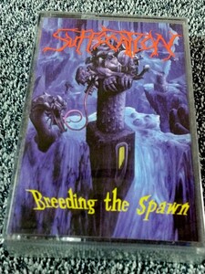 【初期デスメタル】SUFFOCATION - カセットテープ Breeding The Spawn（'93）Brutal Death Metal 新品未開封