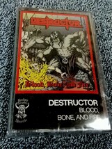 【US Heavy Metal】DESTRUCTOR - Blood, Bone, And Fire（'23）新品未開封 80's伝説のパワーメタルバンド 最新作_画像1